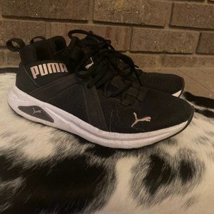 PUMA Logo Mesh Sneakers